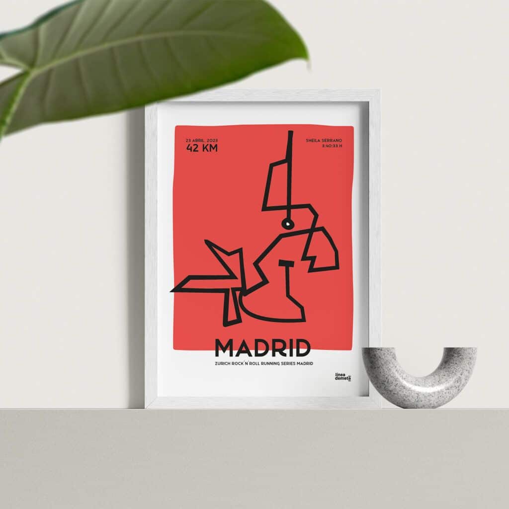 poster maraton madrid