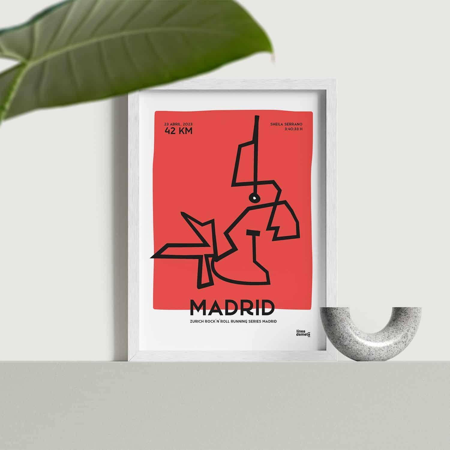 poster maraton madrid
