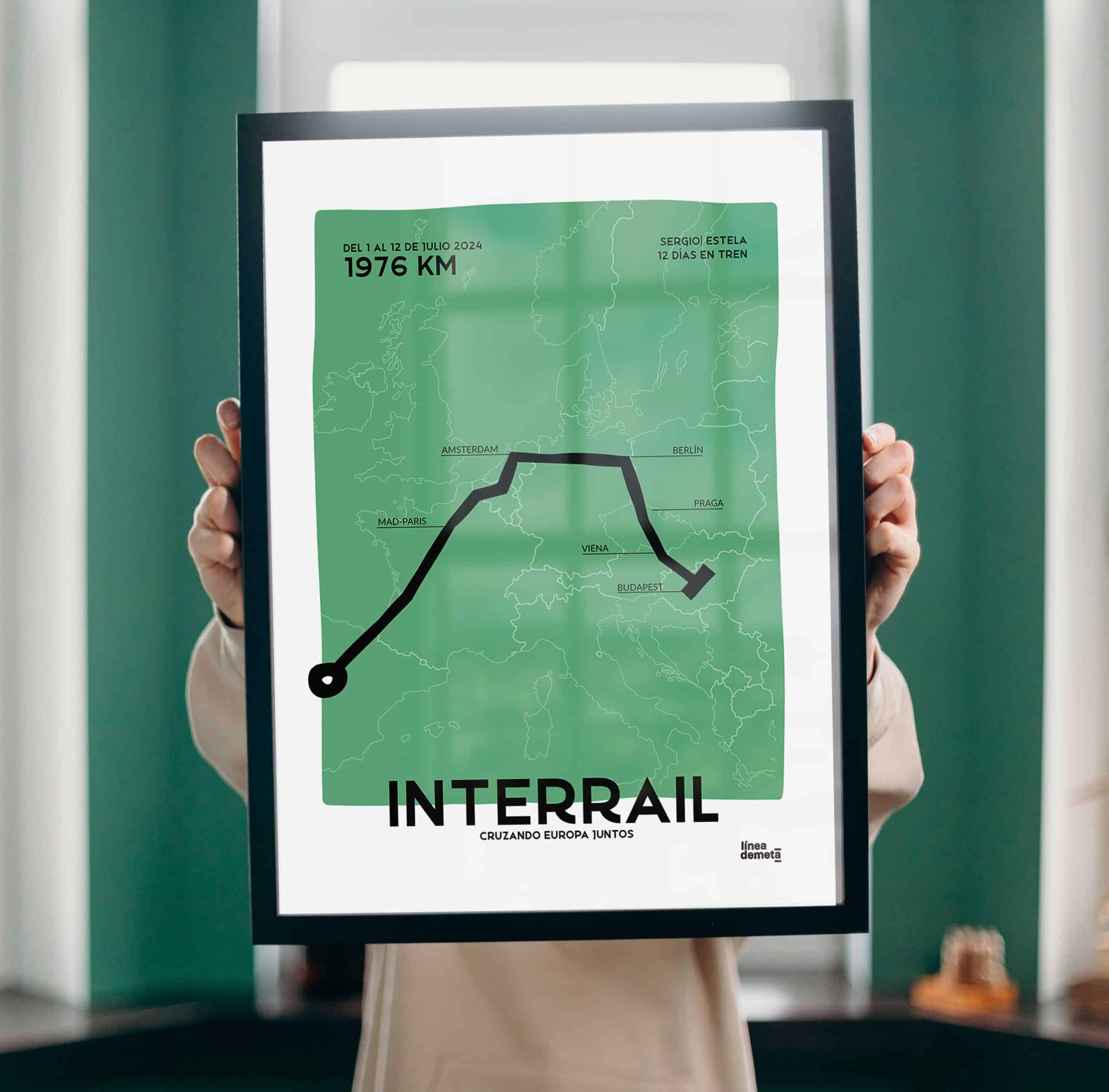 mapa interrail europa