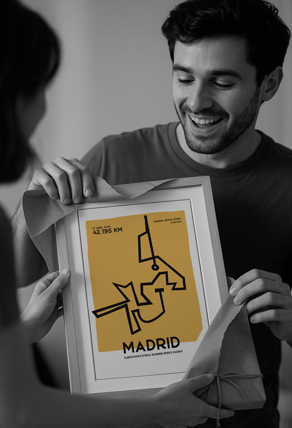 Póster personalizado con Tu carrera favorita