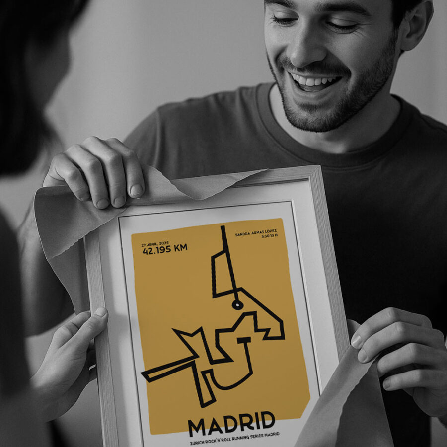 Póster personalizado con Tu carrera favorita